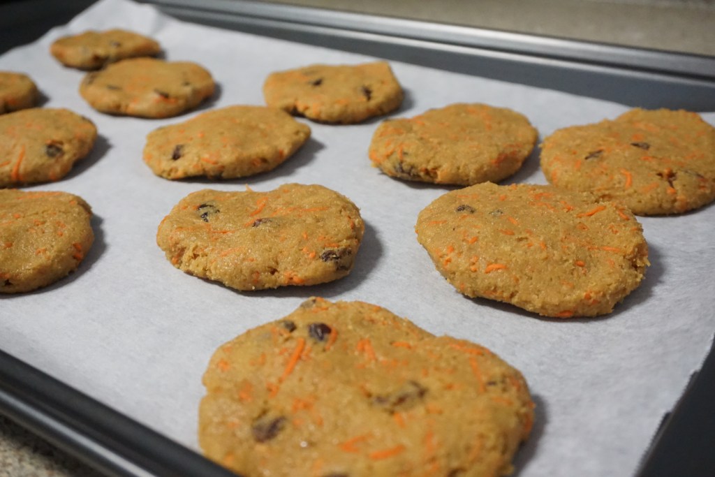 cookies on a parchment paper