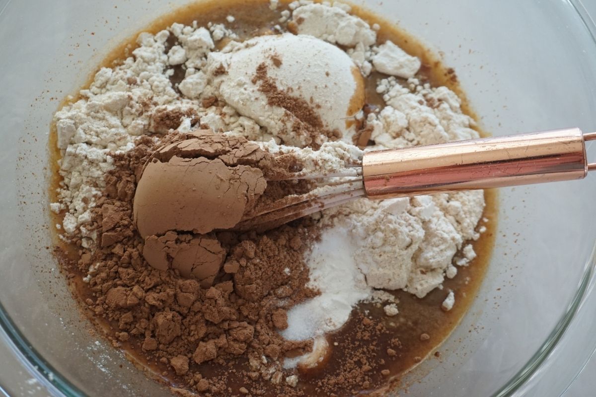 Dry Ingredients in a bowl