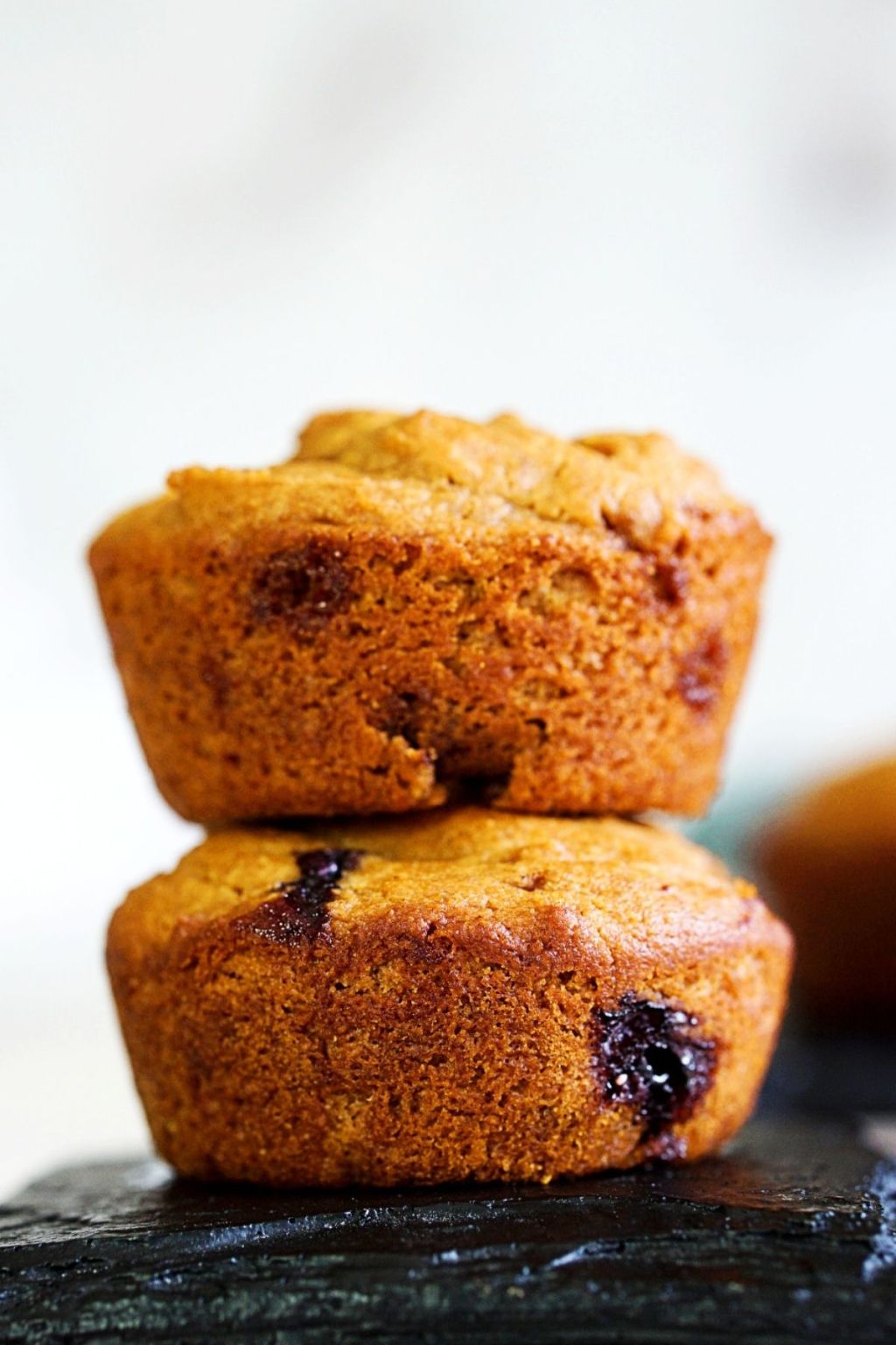 Eggless Blueberry Muffins With Yogurt